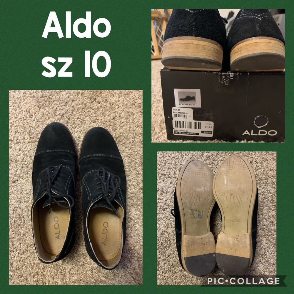 Suede dress shoes
